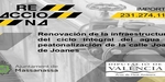 Adjudicació de contracte: Remodelació i conversió en zona de vianants del C/Joan de Joanes